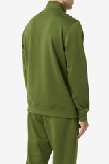 Men Sweaters &amp; Outerwear | FILA Gonal Zip Jacket 303 CHIVE / BLACK