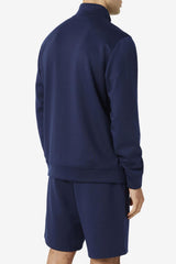 Men Sweaters &amp; Outerwear | FILA Gonal Zip Jacket 410 PEACOAT / BLACK