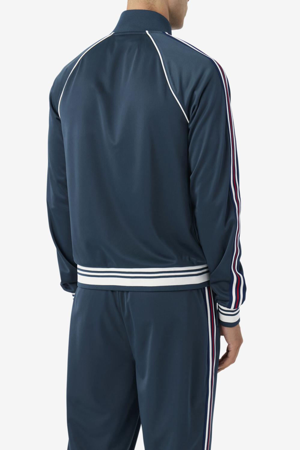 Men Sweaters &amp; Outerwear | FILA Lavin Track Jacket 292 DARK TEAL