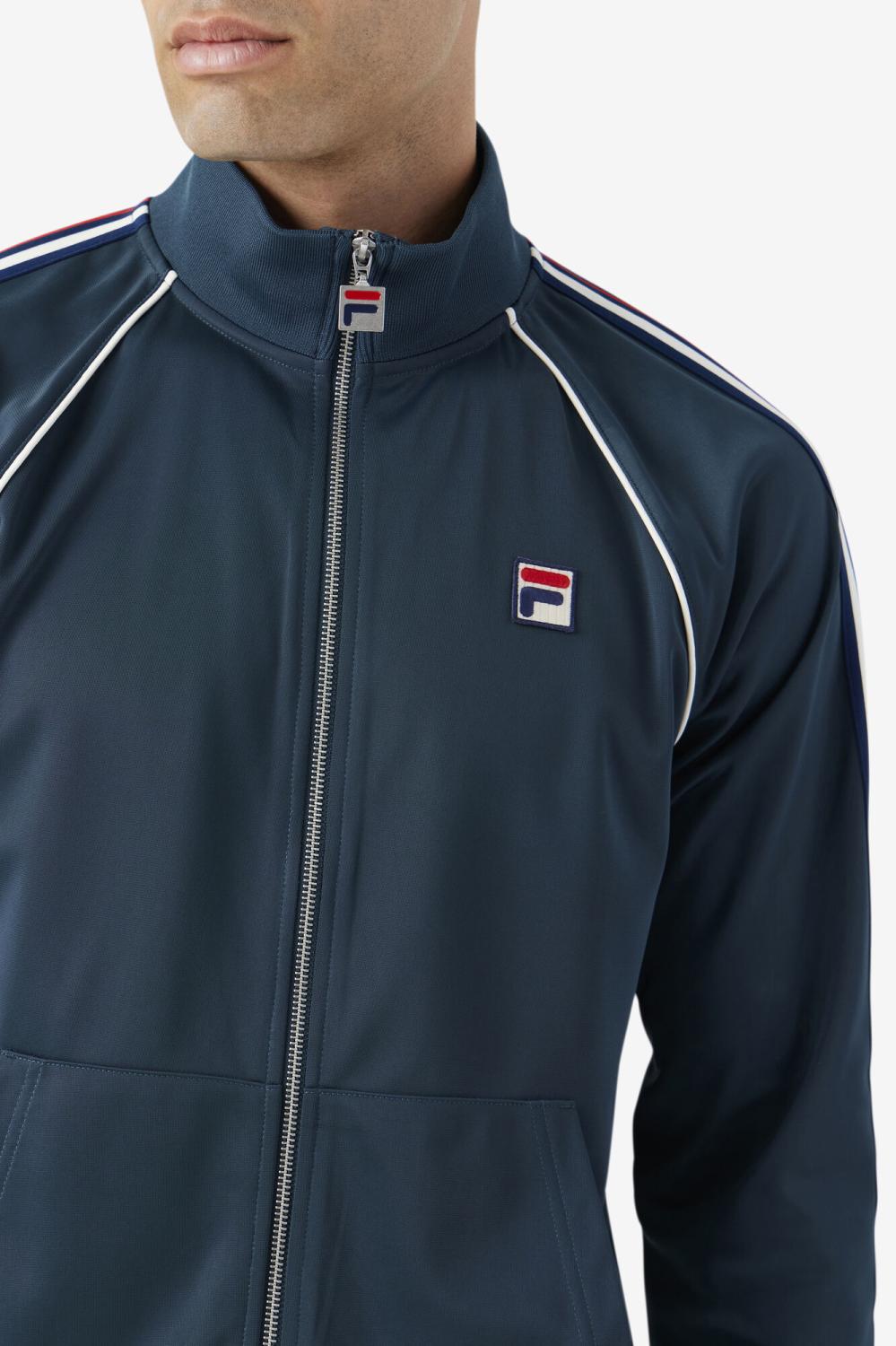 Men Sweaters &amp; Outerwear | FILA Lavin Track Jacket 292 DARK TEAL