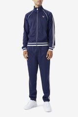 Men Sweaters &amp; Outerwear | FILA Lavin Track Jacket 410 FILA NAVY / EGRET / FILA RED