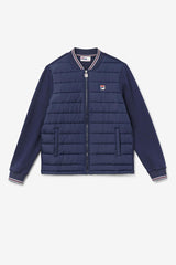 Men Sweaters &amp; Outerwear | FILA Marco Puffer Jacket 410 PEACOAT