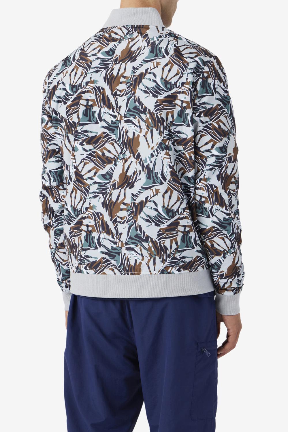 Men Sweaters &amp; Outerwear | FILA Mav Bomber Jacket 047 GIRAFFE PRINT