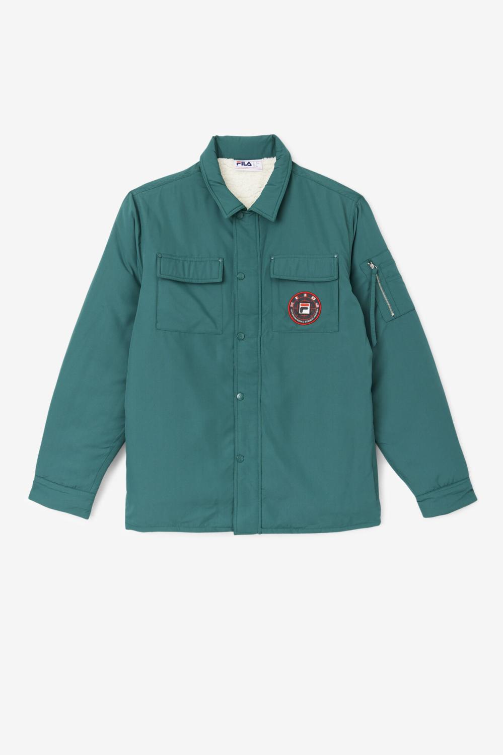 Men Sweaters &amp; Outerwear | FILA Nile Shacket