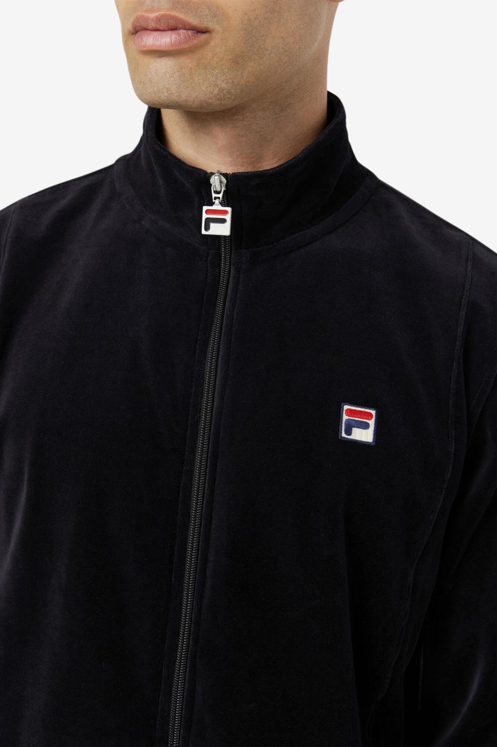 Men Sweaters &amp; Outerwear | FILA O-Fit Velour Jacket