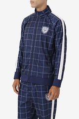 Men Sweaters &amp; Outerwear | FILA Oshan Track Jacket 410 FILA NAVY / GARDENIA / JUNE BUG