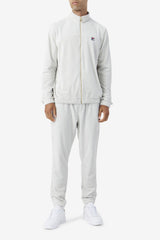 Men Sweaters &amp; Outerwear | FILA Ravid Velour Jacket 041 DAWN BLUE