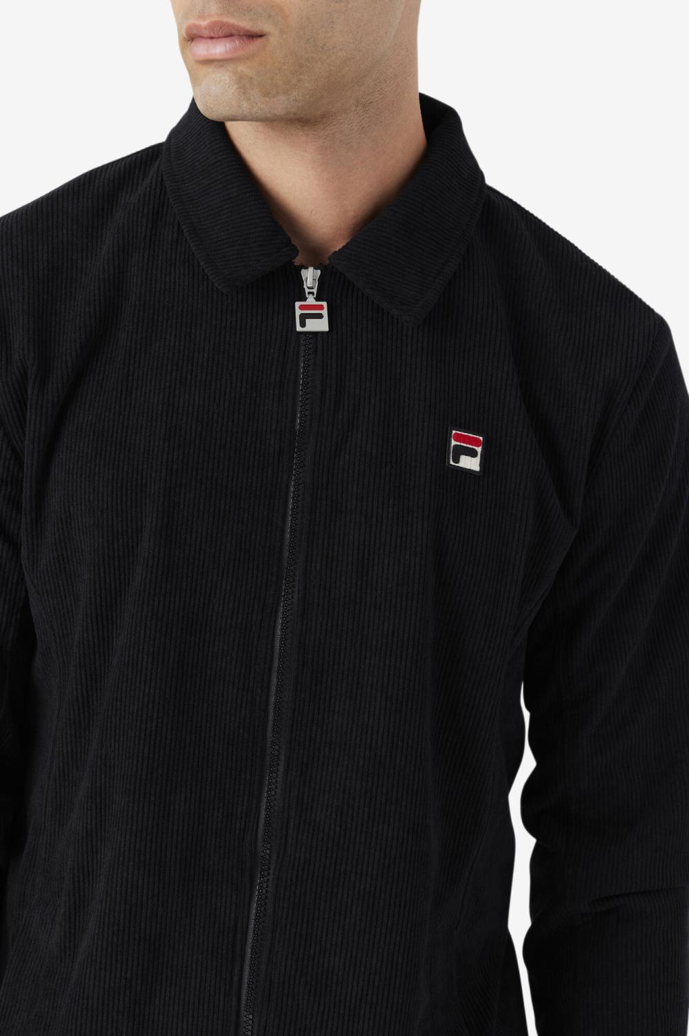Men Sweaters &amp; Outerwear | FILA Seth Jacket 001 BLACK