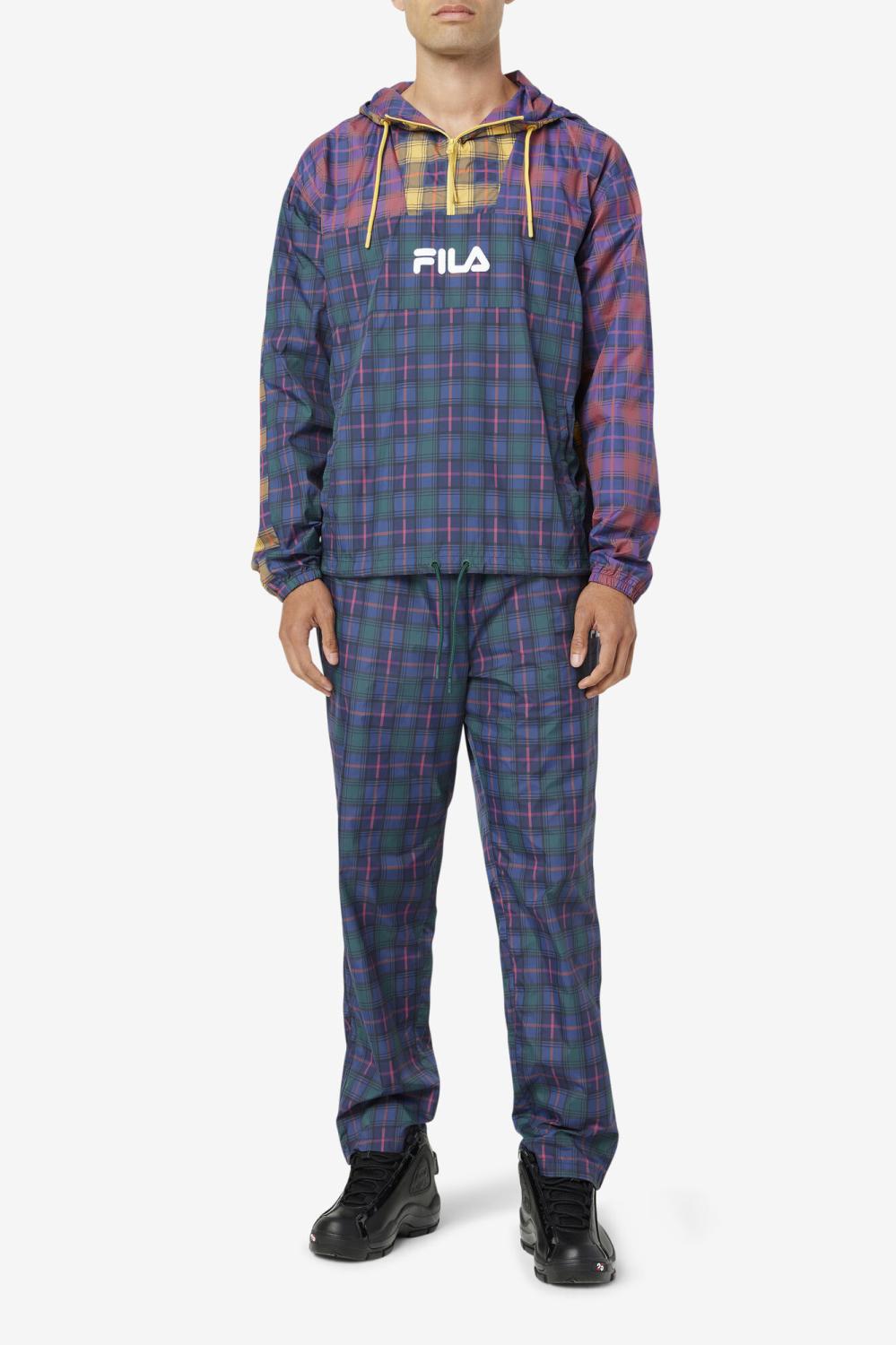 Men Sweaters &amp; Outerwear | FILA Tej Windjacket 990 JUNE BUG / RHUBARB / SAFFRON / PEACOAT