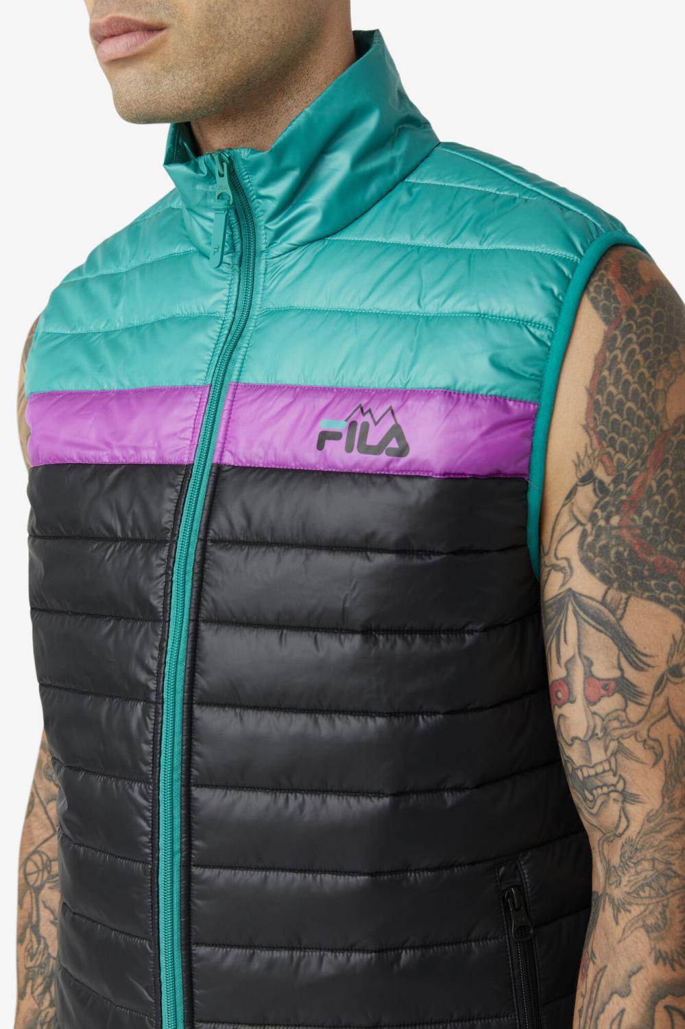 Men Sweaters &amp; Outerwear | FILA Tri Vest