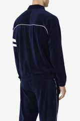 Men Sweaters &amp; Outerwear | FILA Verdy Velour Jacket 410 NAVY / WHITE