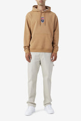 Men Sweatshirts &amp; Hoodies | FILA 2Pac Patch Hoodie 227 TOBACCO BROWN