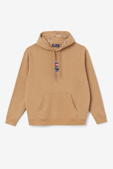 Men Sweatshirts &amp; Hoodies | FILA 2Pac Patch Hoodie 227 TOBACCO BROWN