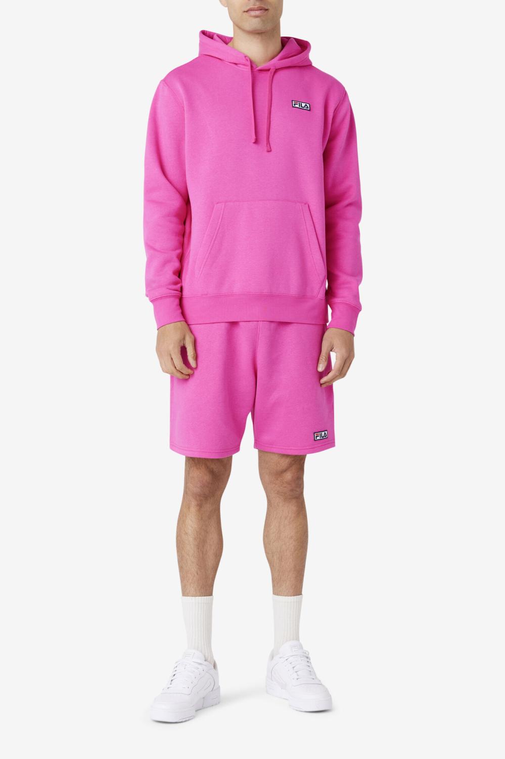 Men Sweatshirts &amp; Hoodies | FILA Algot Hoodie 543 PINK GLO