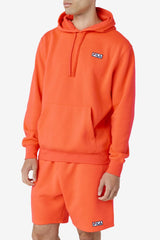 Men Sweatshirts &amp; Hoodies | FILA Algot Hoodie 810 FIERY CORAL