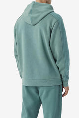Men Sweatshirts &amp; Hoodies | FILA Bryson Vintage Wash Hoodie 320 BLUE SPRUCE / MIMOSA