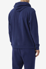 Men Sweatshirts &amp; Hoodies | FILA Dinn Hoodie 410 FILA NAVY / WHITE / DEEP LAKE