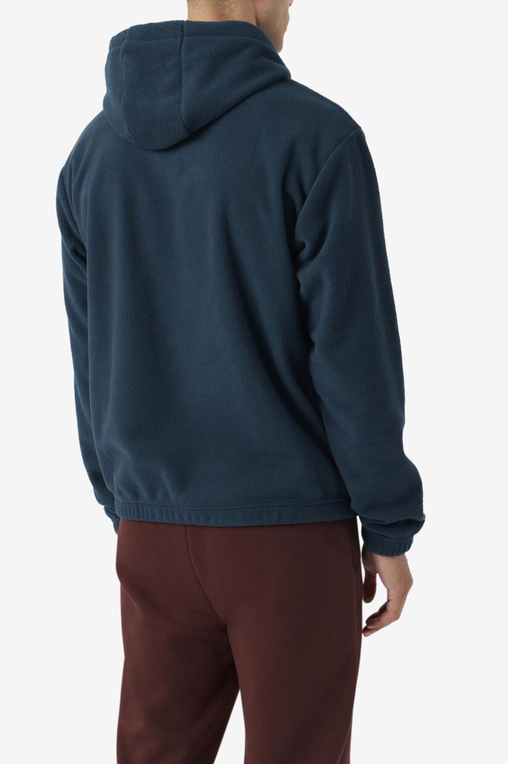 Men Sweatshirts &amp; Hoodies | FILA Finn Fleece Hoodie 292 DARK TEAL