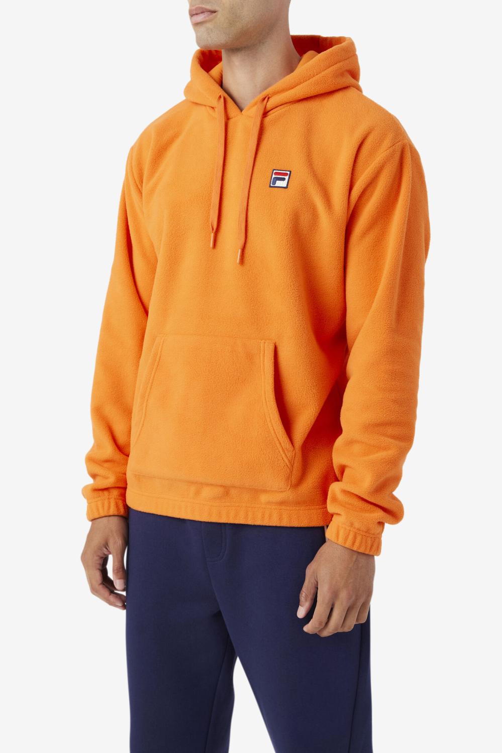 Men Sweatshirts &amp; Hoodies | FILA Finn Fleece Hoodie 810 MANDARIN ORANGE