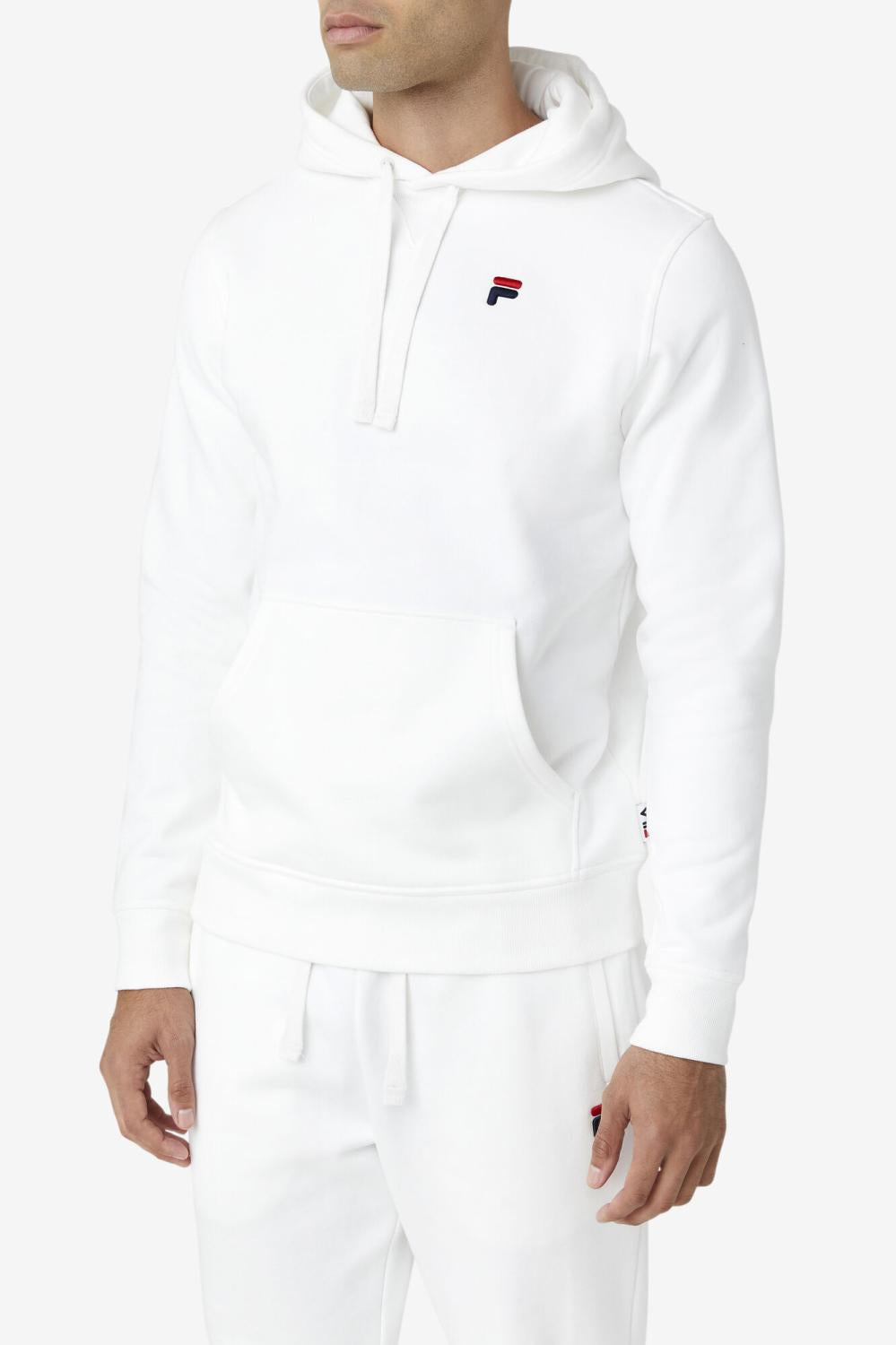 Men Sweatshirts &amp; Hoodies | FILA Godfrey Hoodie 100 WHITE