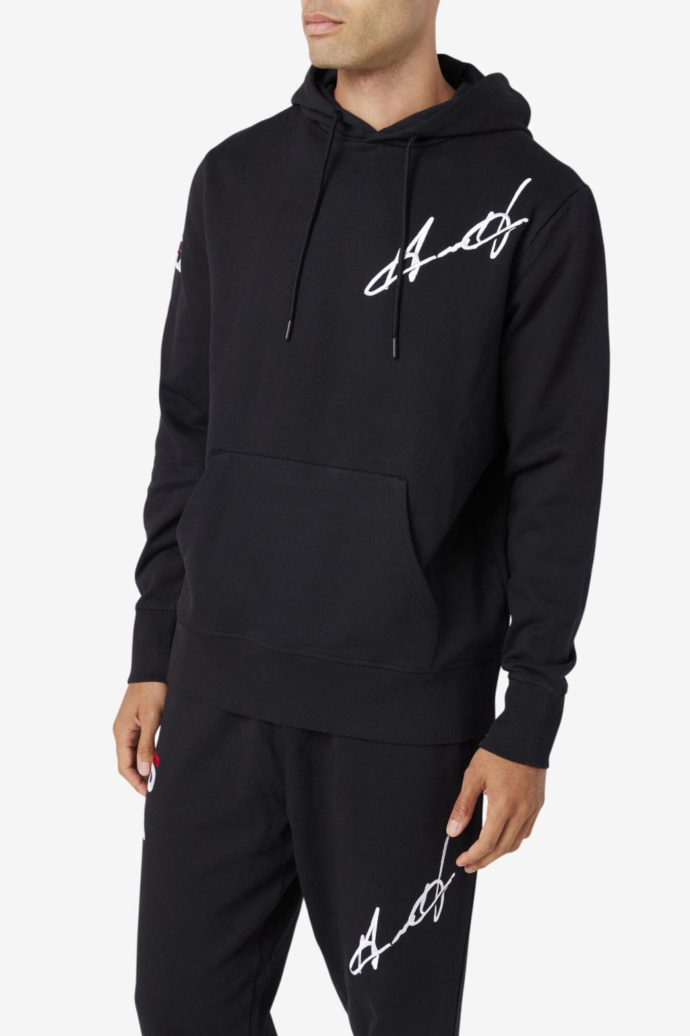 Men Sweatshirts &amp; Hoodies | FILA Grant Hill Lazarus Hoodie 001 BLACK