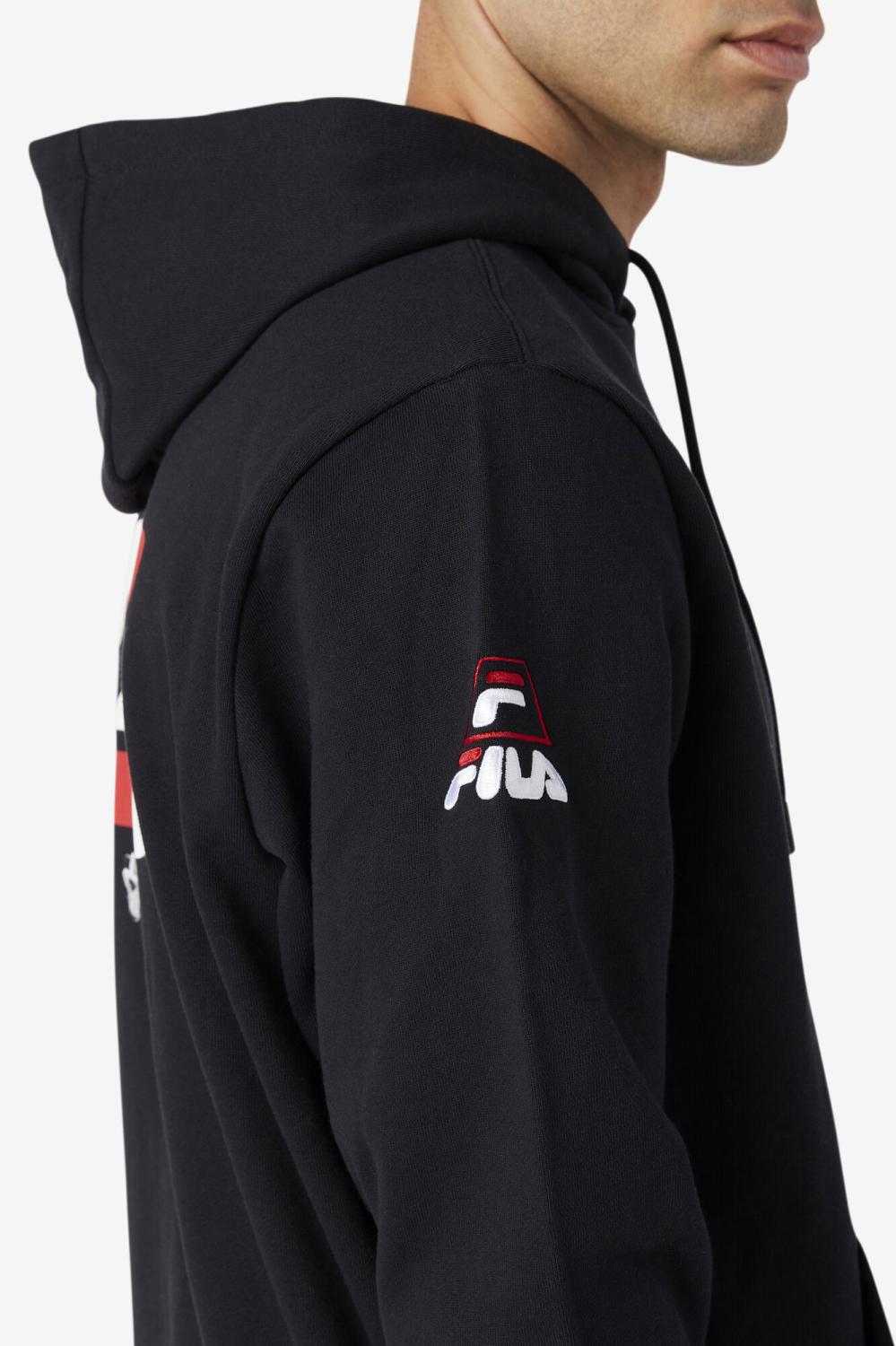 Men Sweatshirts &amp; Hoodies | FILA Grant Hill Lazarus Hoodie 001 BLACK