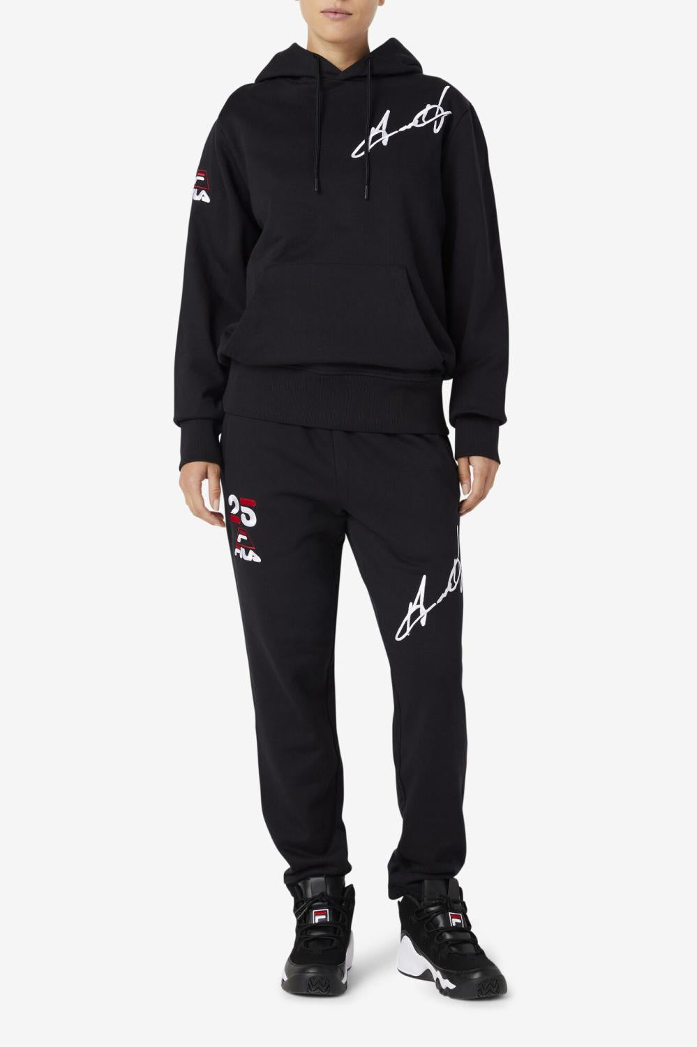 Men Sweatshirts &amp; Hoodies | FILA Grant Hill Lazarus Hoodie 001 BLACK
