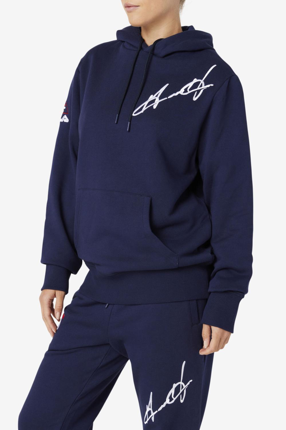 Men Sweatshirts &amp; Hoodies | FILA Grant Hill Lazarus Hoodie 410 NAVY
