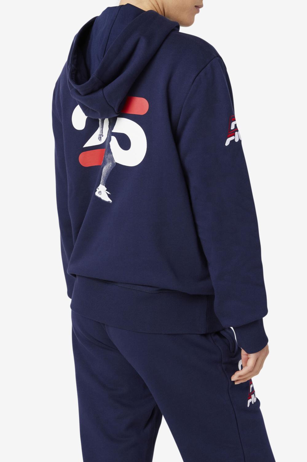Men Sweatshirts &amp; Hoodies | FILA Grant Hill Lazarus Hoodie 410 NAVY