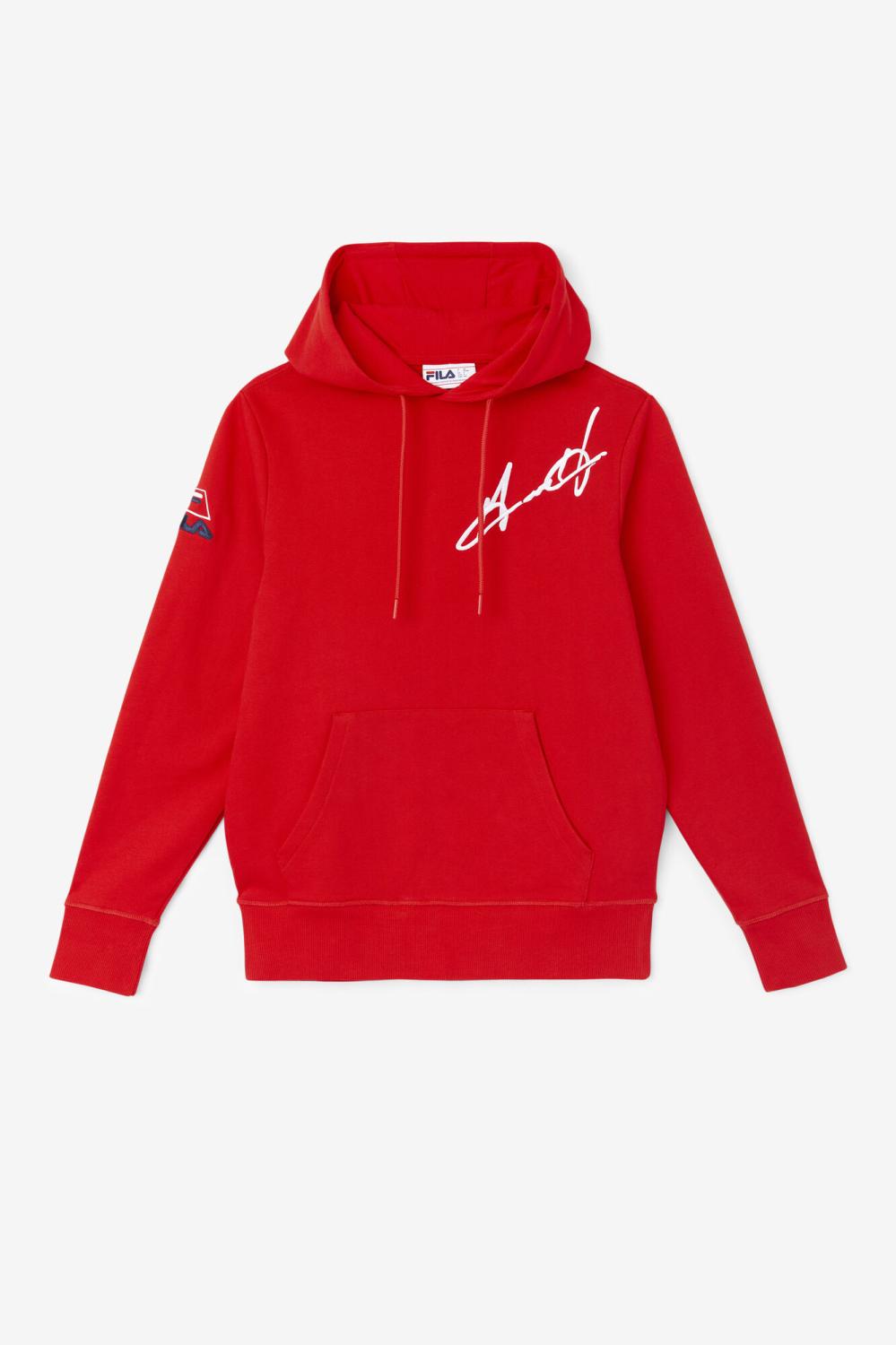 Men Sweatshirts &amp; Hoodies | FILA Grant Hill Lazarus Hoodie 620 RED