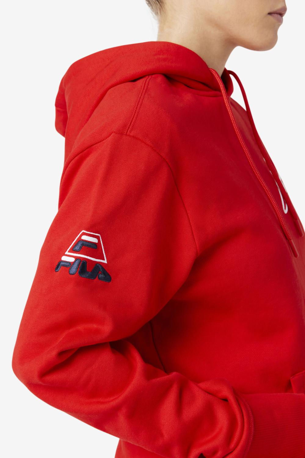 Men Sweatshirts &amp; Hoodies | FILA Grant Hill Lazarus Hoodie 620 RED