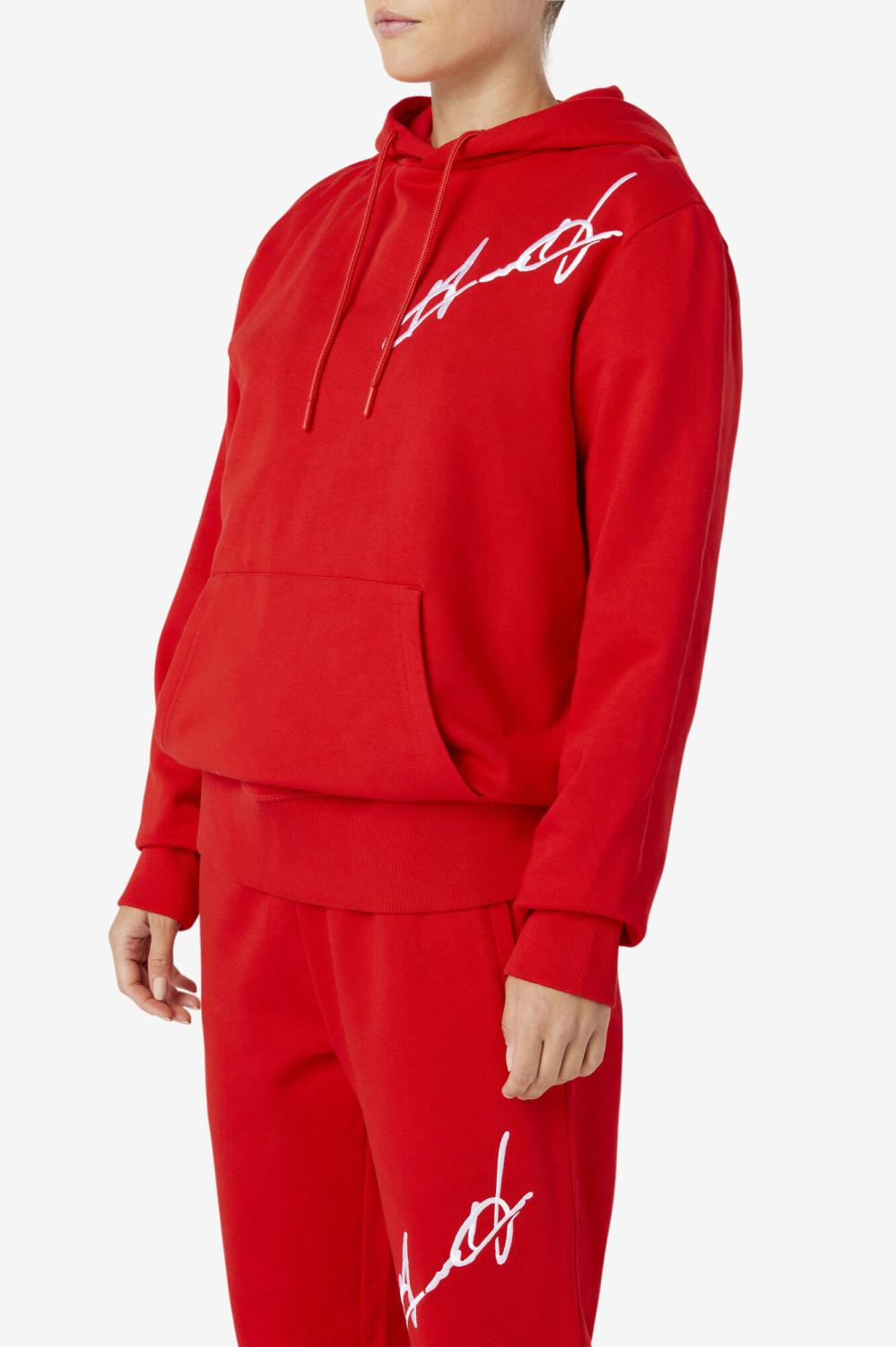 Men Sweatshirts &amp; Hoodies | FILA Grant Hill Lazarus Hoodie 620 RED