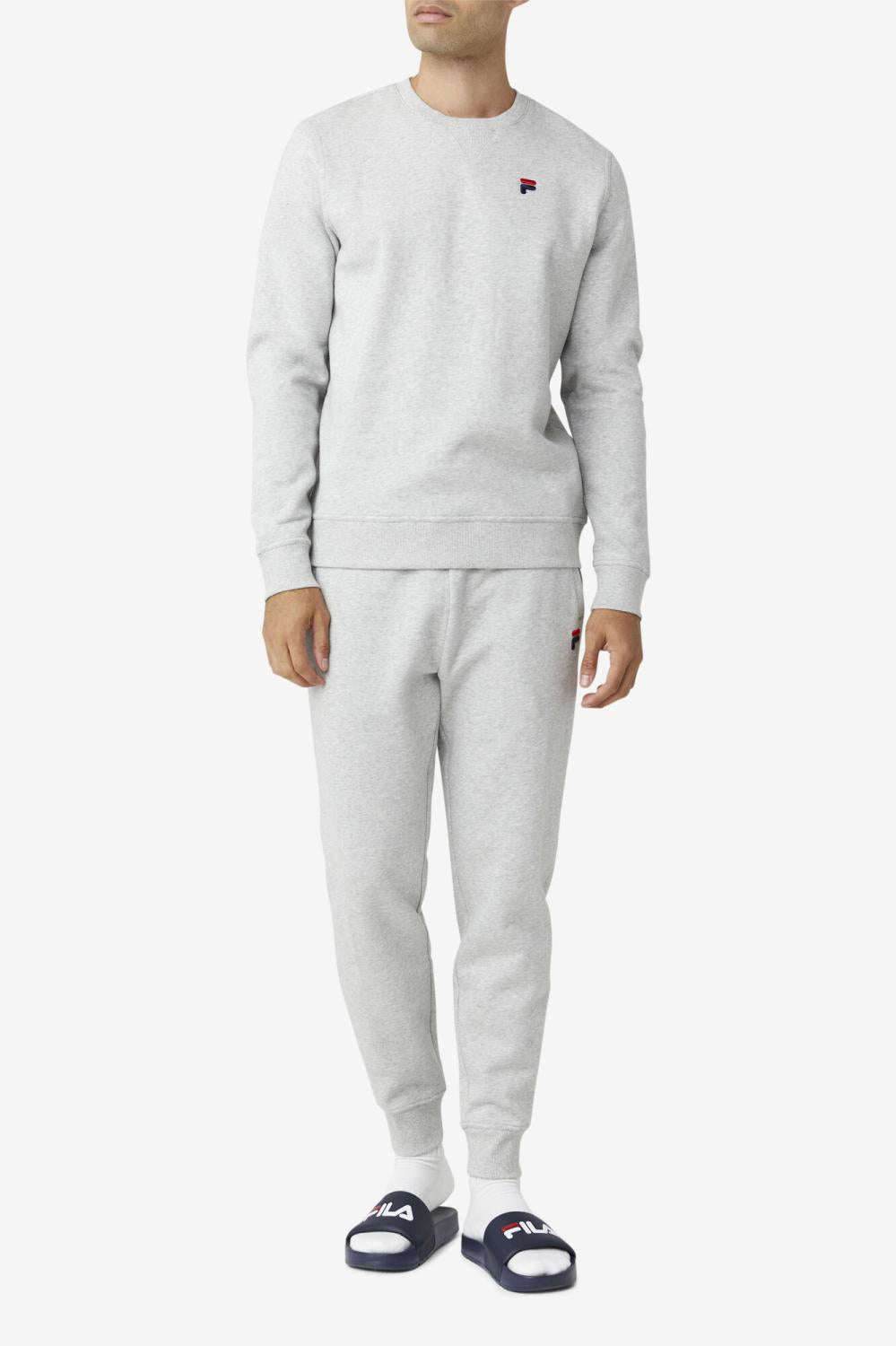 Men Sweatshirts &amp; Hoodies | FILA Kieve Sweatshirt 289 LIGHT GREY