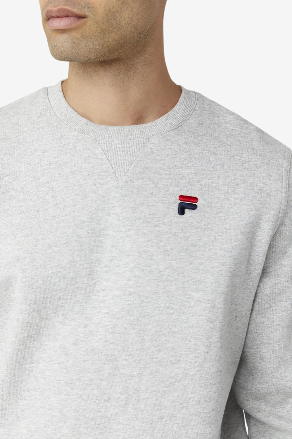 Men Sweatshirts &amp; Hoodies | FILA Kieve Sweatshirt 289 LIGHT GREY