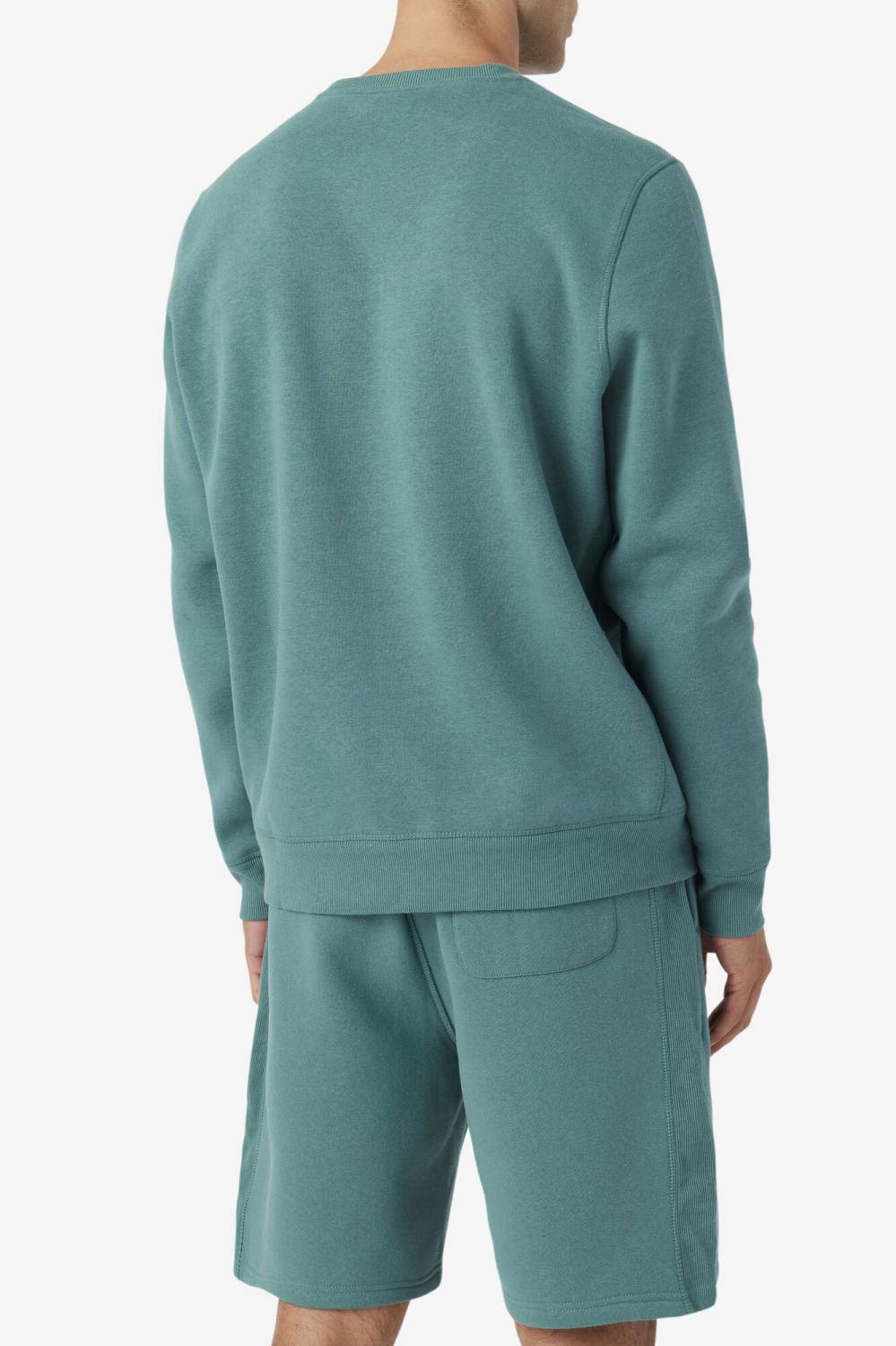 Men Sweatshirts &amp; Hoodies | FILA Kory Crewneck Sweatshsirt 320 BLUE SPRUCE / MIMOSA