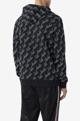 Men Sweatshirts &amp; Hoodies | FILA Nim Hoodie 001 BLACK / GARDENIA