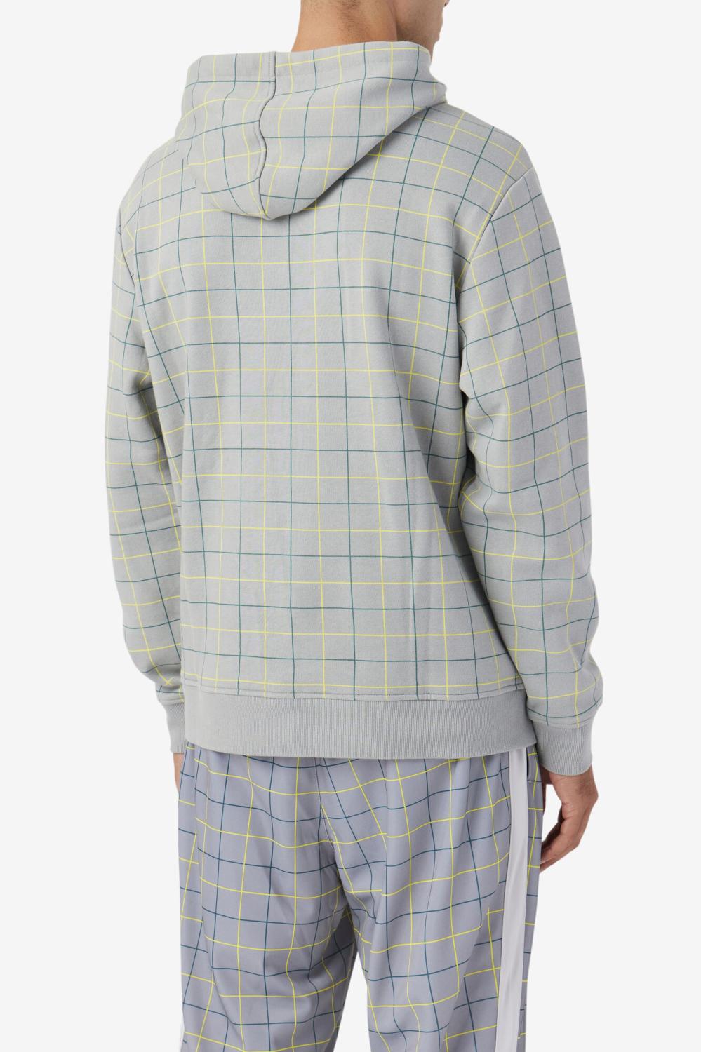 Men Sweatshirts &amp; Hoodies | FILA Rish Hoodie 042 MONUMENT / BLAZING YELLOW / JUNE BUG