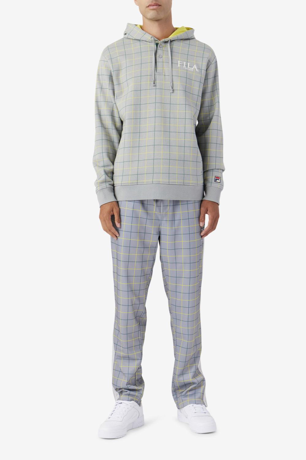 Men Sweatshirts &amp; Hoodies | FILA Rish Hoodie 042 MONUMENT / BLAZING YELLOW / JUNE BUG