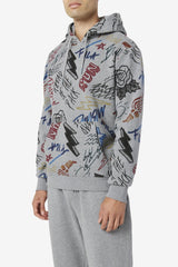 Men Sweatshirts &amp; Hoodies | FILA Sanani Hoodie 027 VARSITY HEATHER