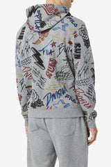 Men Sweatshirts &amp; Hoodies | FILA Sanani Hoodie 027 VARSITY HEATHER