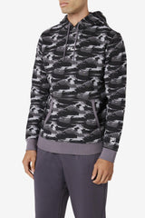 Men Sweatshirts &amp; Hoodies | FILA Seneca Hoodie 079 THUNDERSTORM CAMO