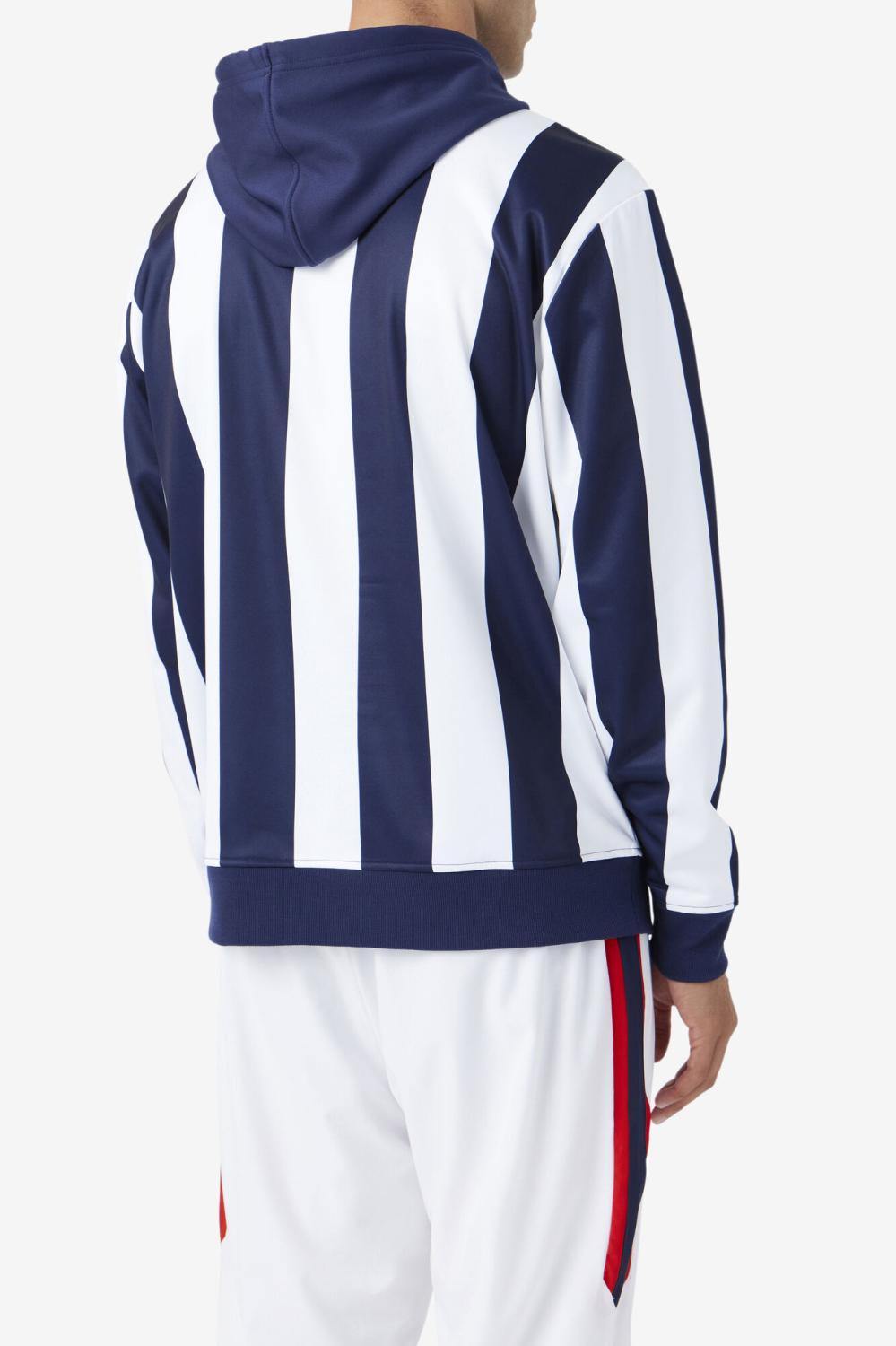 Men Sweatshirts &amp; Hoodies | FILA Soni Hoodie 100 WHITE / FILA RED / WHITE