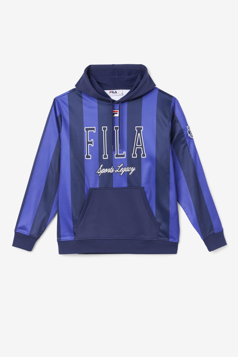 Men Sweatshirts &amp; Hoodies | FILA Soni Hoodie 514 LIBERTY / FILA NAVY / WHITE