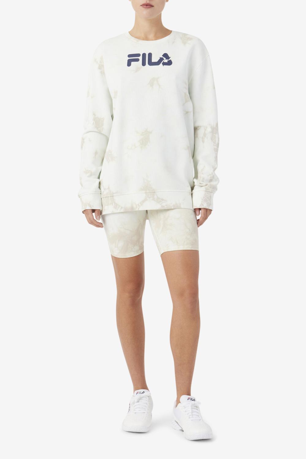 Men Sweatshirts &amp; Hoodies | FILA Uplee Crew 149 PUMICE STONE / FILA NAVY