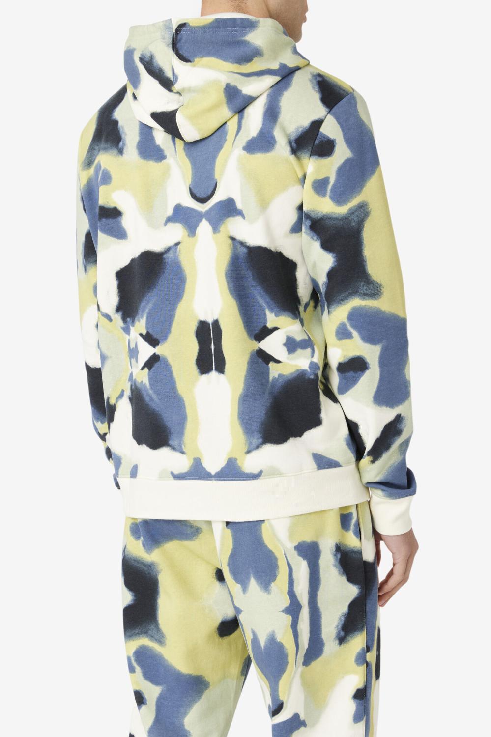 Men Sweatshirts &amp; Hoodies | FILA Tadi Hoodie 177 BABY'S BREATH BRUSHSTROKE PRINT