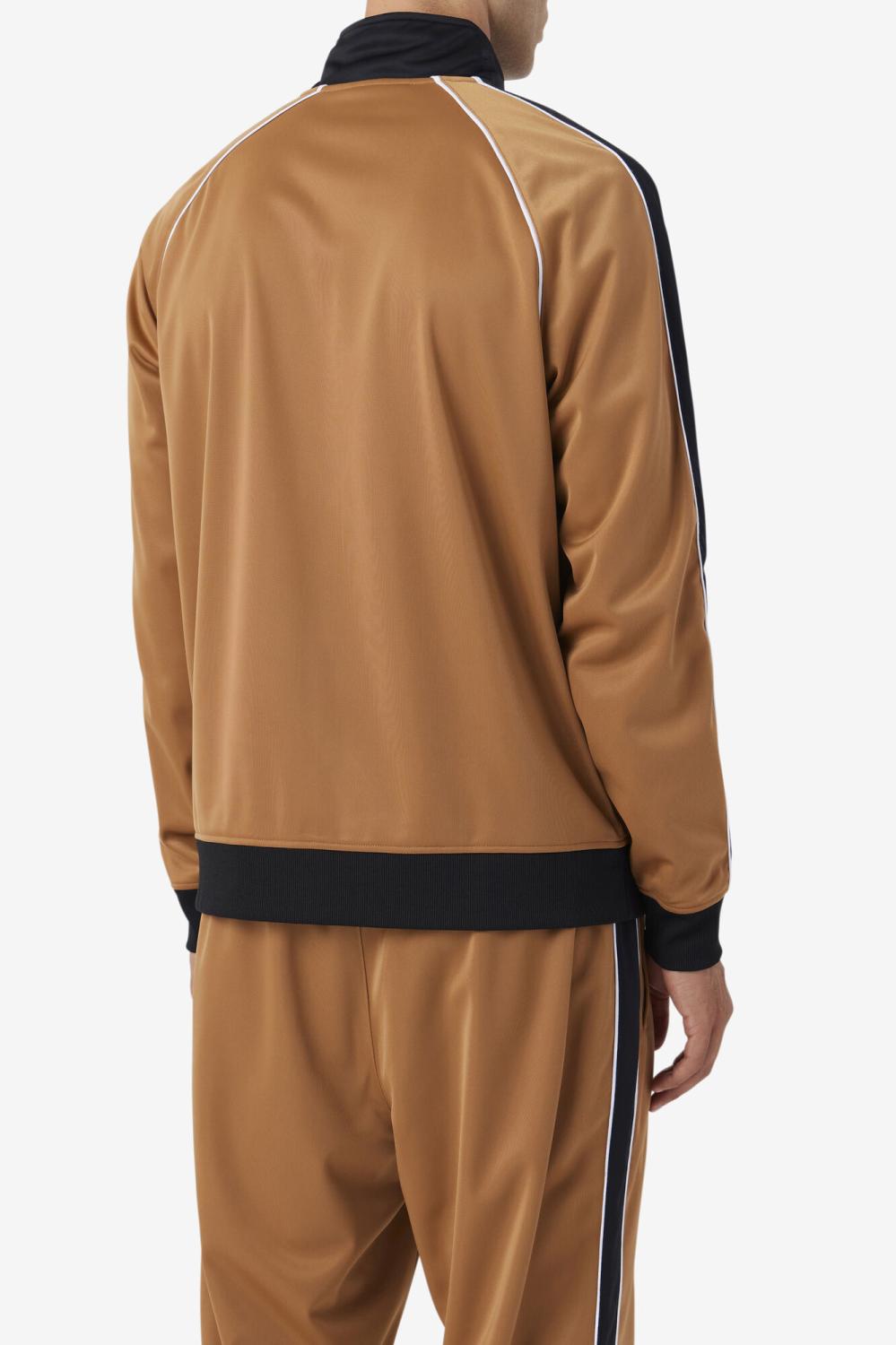 Men Sweatsuits &amp; Tracksuits | FILA 2Pac Track Jacket 227 TOBACCO BROWN / BLACK / WHITE