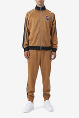 Men Sweatsuits &amp; Tracksuits | FILA 2Pac Track Jacket 227 TOBACCO BROWN / BLACK / WHITE