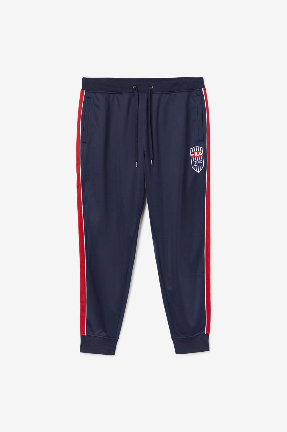 Men Sweatsuits &amp; Tracksuits | FILA 2Pac Track Pant 410 FILA NAVY / FILA RED / WHITE