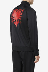 Men Sweatsuits &amp; Tracksuits | FILA Albania Track Jacket 001 BLACK / RED