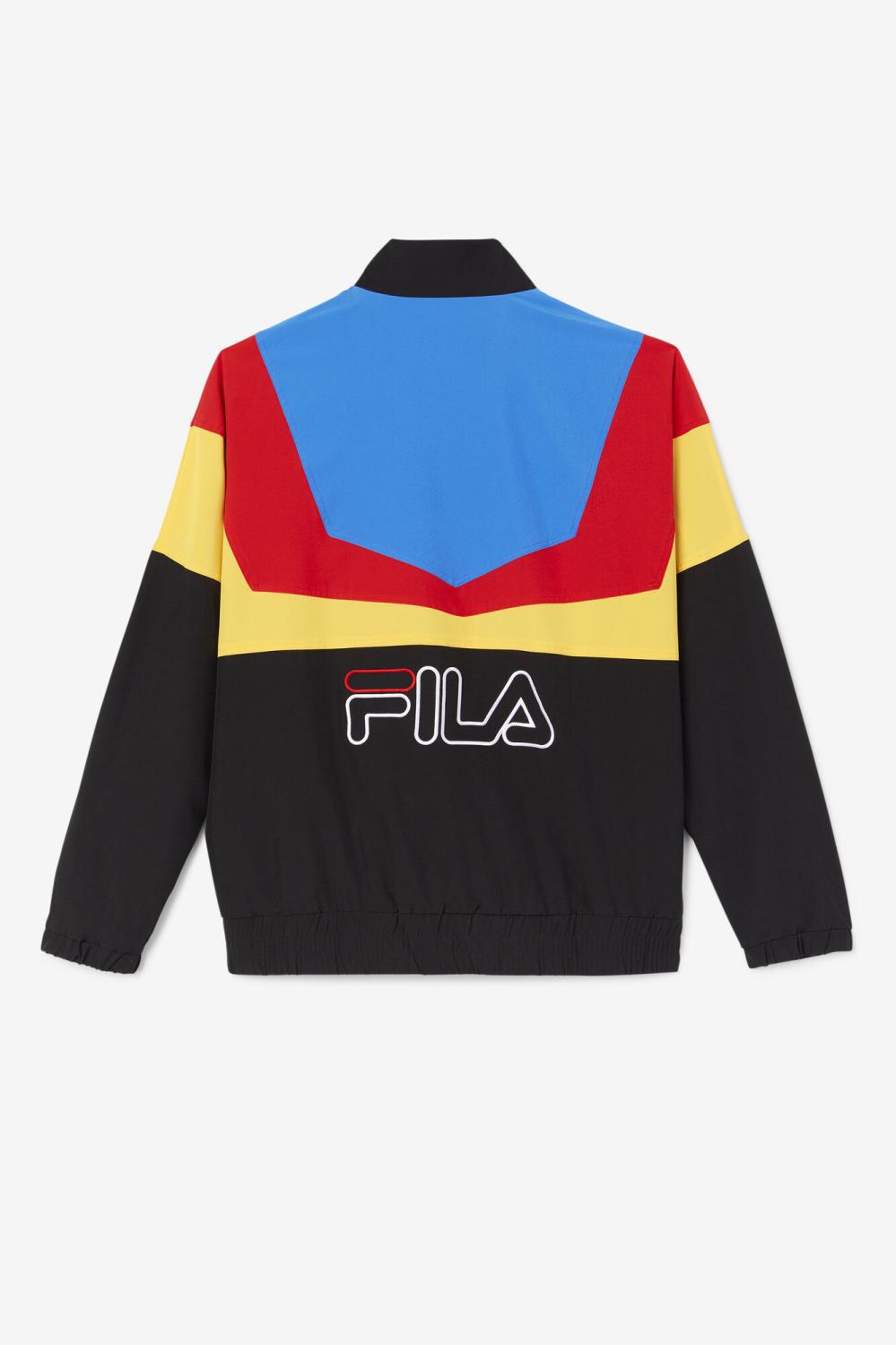 Men Sweatsuits &amp; Tracksuits | FILA Amar Track Jacket 001 BLACK / GOLD FUSION / FILA RED / PRINCE BLUE / WHITE